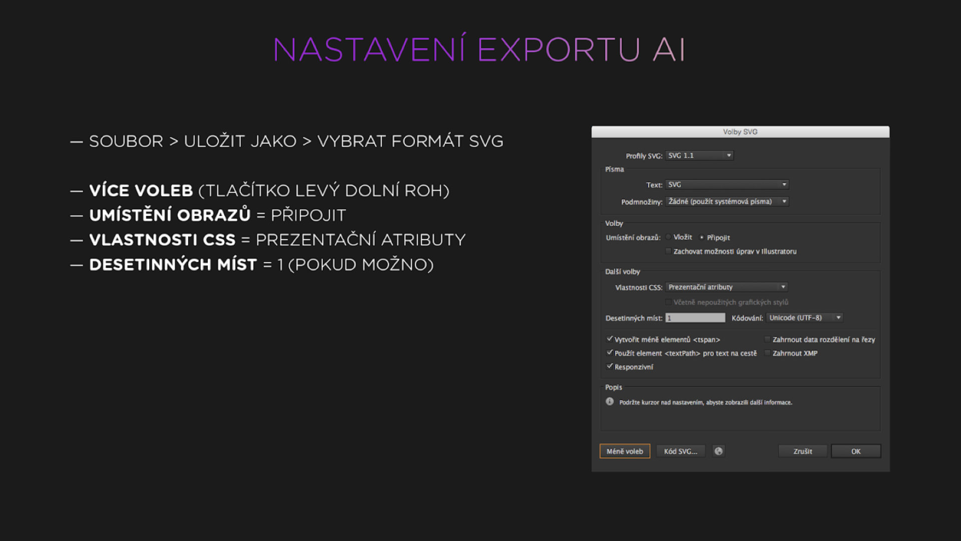 Svg workflow illustrator