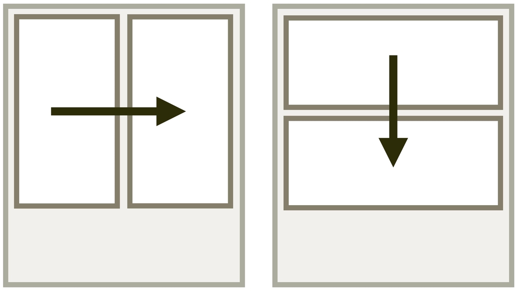 CSS vlastnost flex-direction