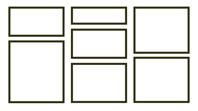 CSS masonry laoyut